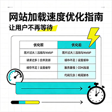 网站加载速度优化指南：让用户不再等待