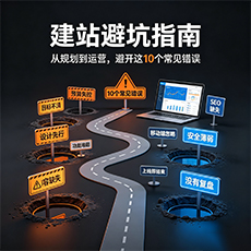 建站避坑指南：从规划到运营，避开这10个常见错误