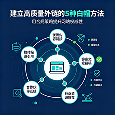 建立高质量外链的5种白帽方法